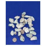 LOT OF POLISHED AMAZONITE