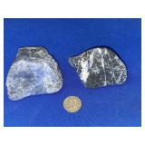 (2) PIECES RAW SODALITE