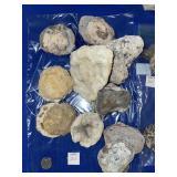 (9) CRACKED GEODES