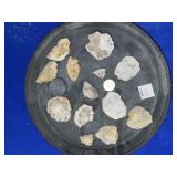 ASSORTMENT OF SMALLER CRACKED GEODE PIECES