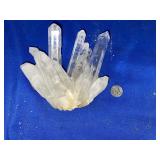 VERY NICE WHITE CRYSTAL CLUSTER