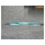 HANDPAINTED CROSS CUT SAW