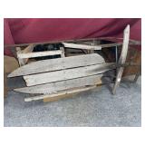 WOODEN RUNNER SLED