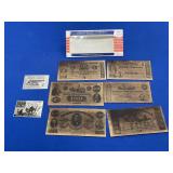 CONFEDERATE CURRENCY REPRINTS/PLAY MONEY
