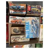 BOX: VINTAGE CAR MODELS/ BOXES