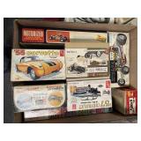 BOX: VINTAGE CAR MODELS/BOXES