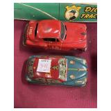 (2) TIN FRICTION CARS