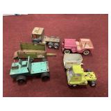 STEEL PRESSED TRUCKS, TONKA, BUDDY L ,ECT