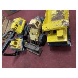 3 TONKA  METAL TRUCKS