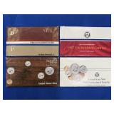 (4) U.S. MINT SETS INCLUDING 1984, 1985, 1987, &