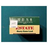 (25) ESTATE 12GA 2 3/4 INCH PLASTIC SHOTSHELLS