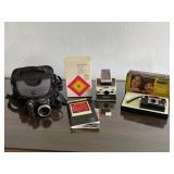 POLAROID SX-70 LAND CAMERA IN BOX, IMPERIAL X50