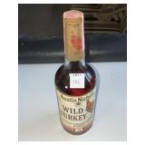 SEALED BOTTLE OF WILD TURKEY BOURBON WHISKEY