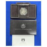 1989 U.S. CONGRESSIONAL PROOF SILVER DOLLAR W/