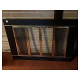 METAL FIREPLACE DOOR COVER/SCREEN APPROX 40" X 28"