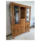 KLAUSSNER INTERNATIONAL SOLID WOOD CHINA CABINET