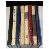 (5) SOMERSET EAGLET YEARBOOKS: 1977, 1979, 1975,
