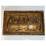 BURWOOD & PLASTER LAST SUPPER DECORATION