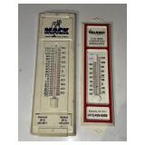 HULBERT METAL THERMOMETER APPROX 14"