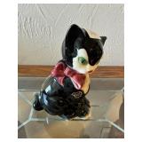 ROYAL COPLEY CERAMIC CAT PLANTER (8" TALL)