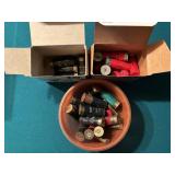 MIXED AMMO LOT INCLUDING PARTIAL BOX 12GA