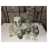 TOTE: WINE GOBLETS & DECANTER