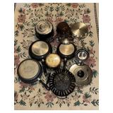 STAINLESS STEEL MIXING BOWLS, STRAINER, SKILLETS,