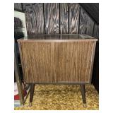 COMPRESSED WOOD RECORD CABINET (23" X 16" X 26")