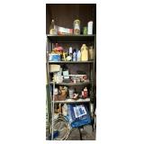 CONTENTS OF METAL SHELVING UNIT (NOT SHELF ITSELF)