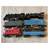 LIONEL TRAIN CARS & (2) ENGINES INCLUDING NO. 3386