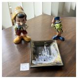 (2) WALT DISNEY CERAMIC FIGURES INCLUDING