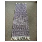 PINK, GREEN, BLUE, CREAM RUNNER RUG
