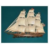 SYROCO INC. MADE IN USA PLASTIC SHIP WALL DECOR