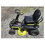 RYOBI RM300e ELECTRIC RIDING MOWER 30" DECK 27.4 H