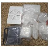 EMPTY GAME CARTRIDGE HOLDERS: SEGA, WII, GAMEBOY