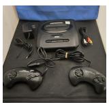 SEGA GENESIS W/POWER CORD & 2 CONTROLLERS