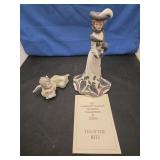 LLADRO #572B HAND MADE IN SPAIN ANGEL APPROX 5" &