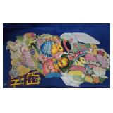 DIE CUT EASTER DECORATIONS: JOINTED RABBITS,
