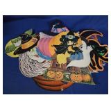 HALLOWEEN TREAT BAGS, DIE CUT WINDOW DECORATIONS: