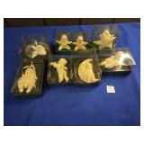 (6) DEPARTMENT 56 SNOW BABIES ORNAMENTS