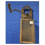 VINTAGE COFFEE GRINDER WITH CAST GRINDER