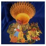 HONEY COMB BEISTLE TURKEY & DIE CUT DECORATIONS
