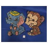 MONKEY & ELEPHANT POPCORN MOLDS APPROX 13"
