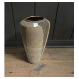 SANGALLI SIGNED POTTERY APPROX 15" X 8.5"