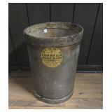 SHAMPOO SOAP BASE WOODEN BARREL APPROX 20.5"