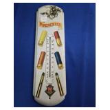 WINCHESTER METAL THERMOMETER APPROX 17.25"