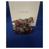 LENOX CAROUSEL ANIMAL TIGER PORCELAIN FIGURINE