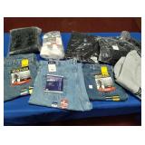 (NEW) CLOTHING:  2XL BLACK SWEAT PANTS (2 PAIRS),