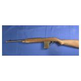 WOODEN ART DECO FIREARM APPROX 36"