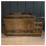 TRADITIONAL JAPANSE HEATING (HIBACHI) WOODEN GRILL